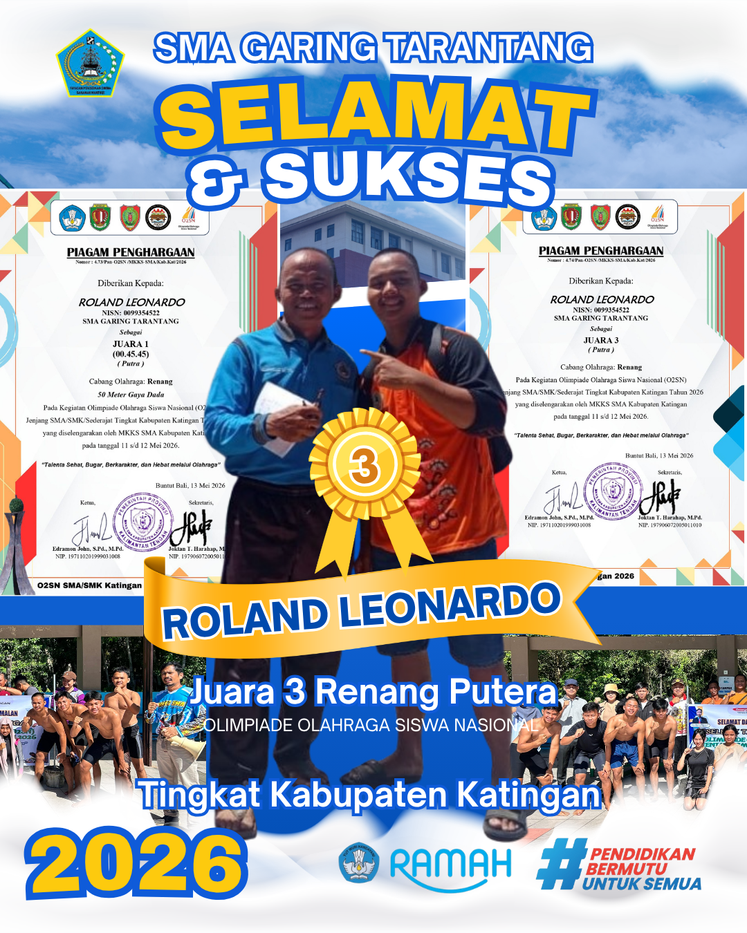 Cabang Renang Putera
