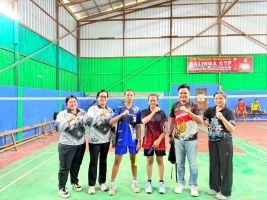 Tim O2SN Tingkat kabupaten Katingan Cabang Bulu Tangkis Puteri