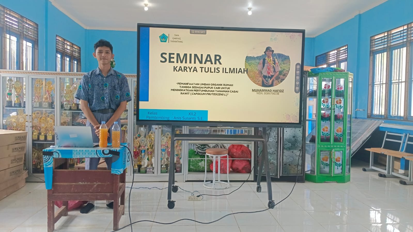 Tingkatkan Budaya Akademik, SMA Garing Tarantang Laksanakan Ujian Hasil KTI 2026